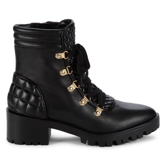 LIKE NEW - Karl Lagerfeld Pervot Quilted Booties - Size 7 - Picture 2 of 4